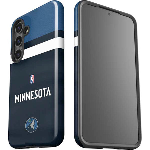 NBA Minnesota Timberwolves Jersey Galaxy S25 Impact Case